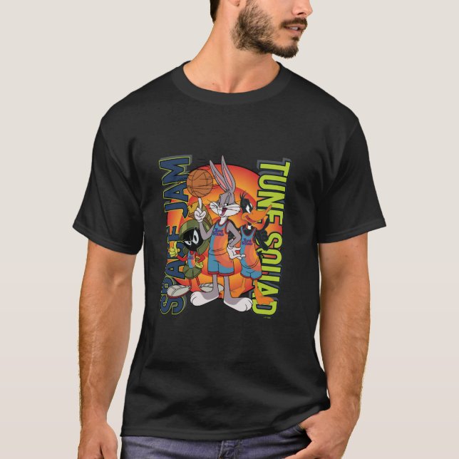 Iconic Tune Squad Marvin Kryp Daffy Chest Poster L T Shirt (Framsida)