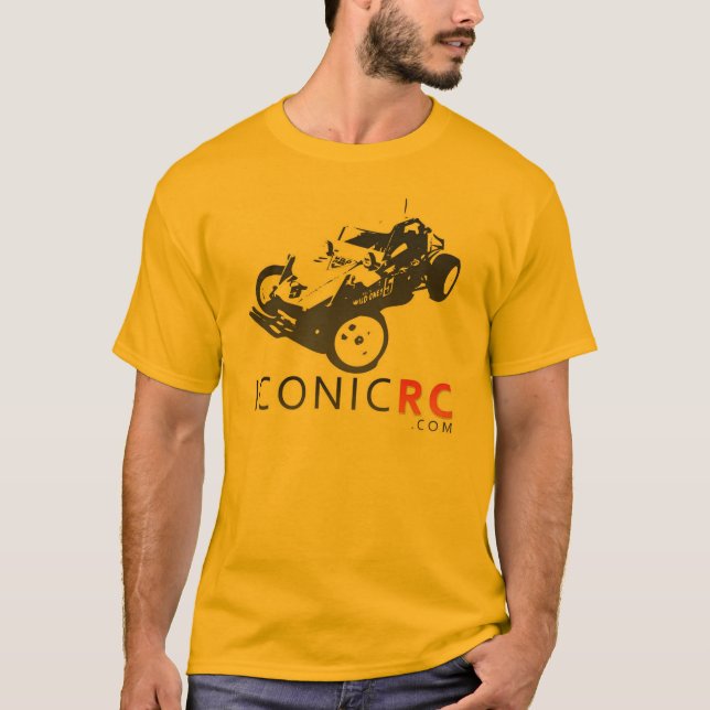 IconicRC T-tröja - guld T-shirt (Framsida)