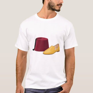 Icons of Morocco: The Babouche & Tarbouche  T Shirt