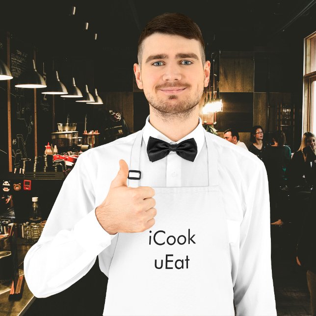 iCook Eat Apron Förkläde (Skapare uppladdad)