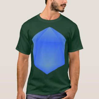 Icosahedron Blue T Shirt