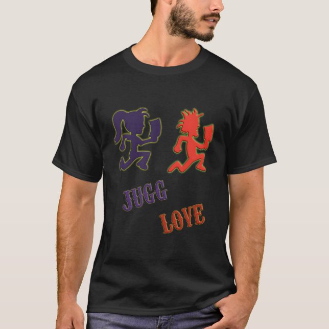 Icp Jugg Kärlek Juggalette T Shirt (Framsida)