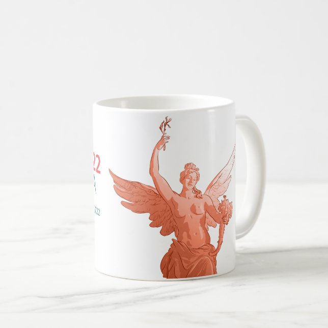ICS 2022 Wien Mugg, 325 ml Kaffemugg (Framsida höger)