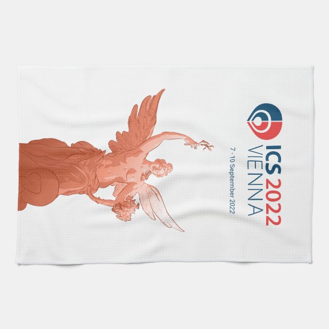 ICS 2022 Wien Tea Towel Kökshandduk (Horisontell)