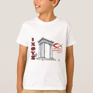 Icthys med bibelcitat t shirt