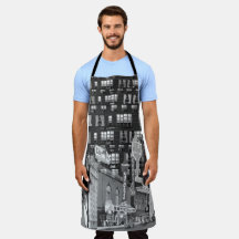 iCu2_BlckWhite-over-utskrift, Apron