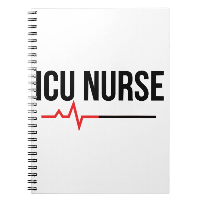 ICU Nurse Anteckningsbok (Framsidan)