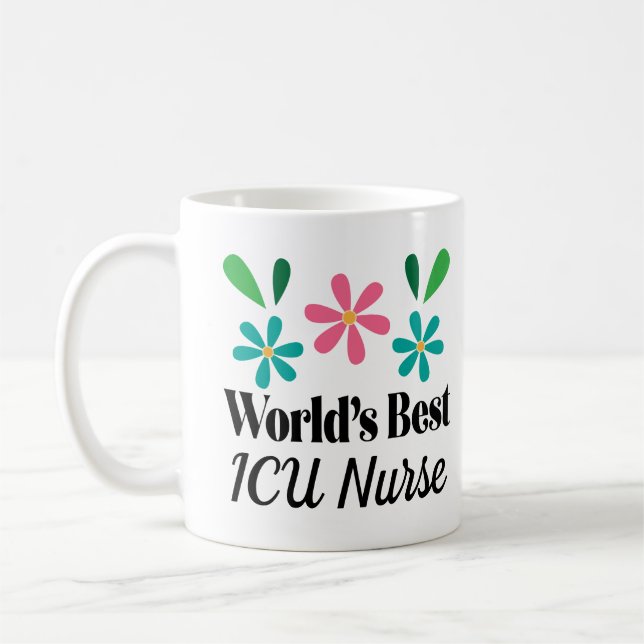 ICU Nurse Apprecision Gift Kaffemugg (Vänster)