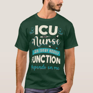 Icu Nurse Medicine Akut Kärlek Ambulance Funny T Shirt