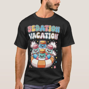 ICU Nurse Sedation Vacation Surgical Pharmasist Su T Shirt