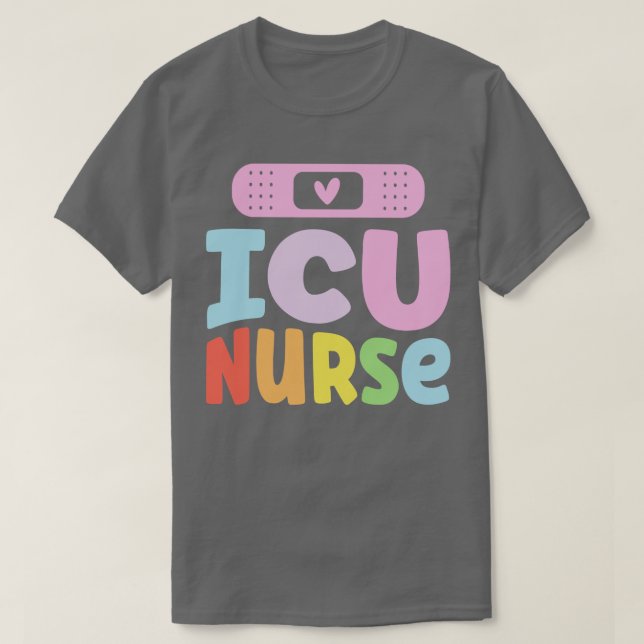 ICU Nurse T Shirt (Design framsida)