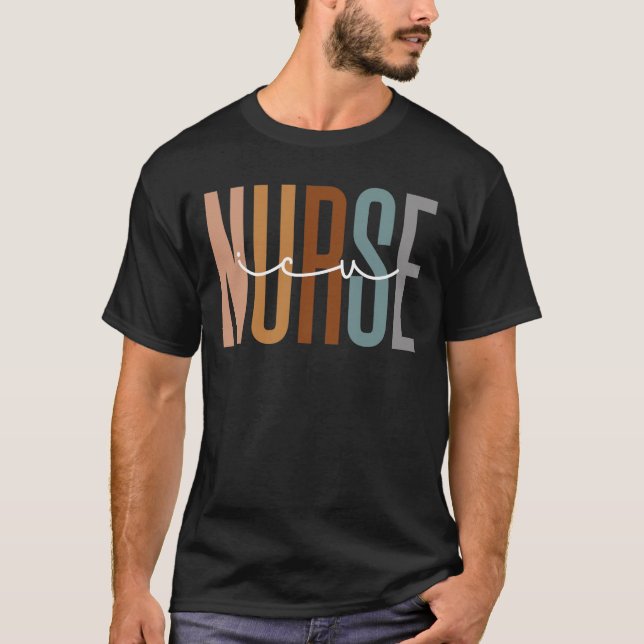 ICU Nurse Team Squad Crew Matching Group T Shirt (Framsida)