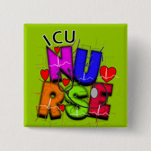 ICU-sjuksköterskagåvor, Artsy QRS-design Knapp