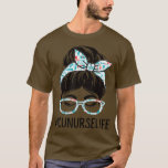 ICU Sjuksköterskans veckoutvärderingsdag Kvinnor M T Shirt<br><div class="desc">ICU Sjuksköterskans veckodag för kvinnors deltagande i arbetslivet</div>