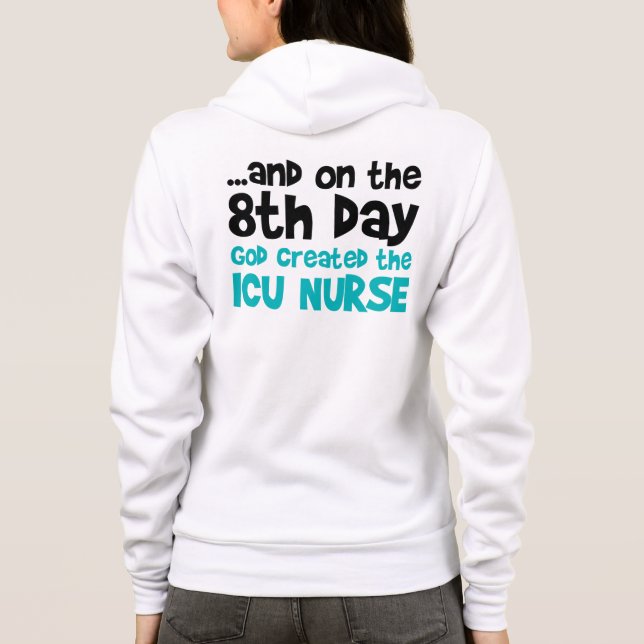 ICU-sjuksköterskaskapelse Tee Shirt (Baksida)