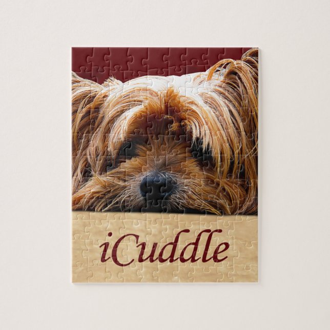 iCuddleYorkshire Terrier Pussel (Vertikal)