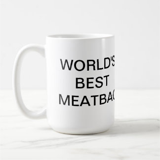 ICWXP-världs bäst Meatbag mugg
