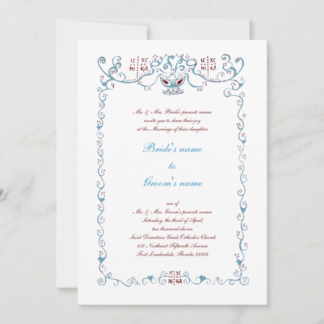 ICXC Gräns Inbjudningar (Framsida)