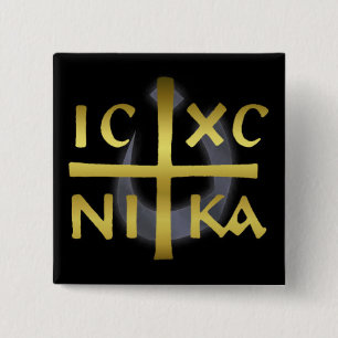 ICXC NIKA Jesus Kristus Conquers Nazarene-knapp Knapp