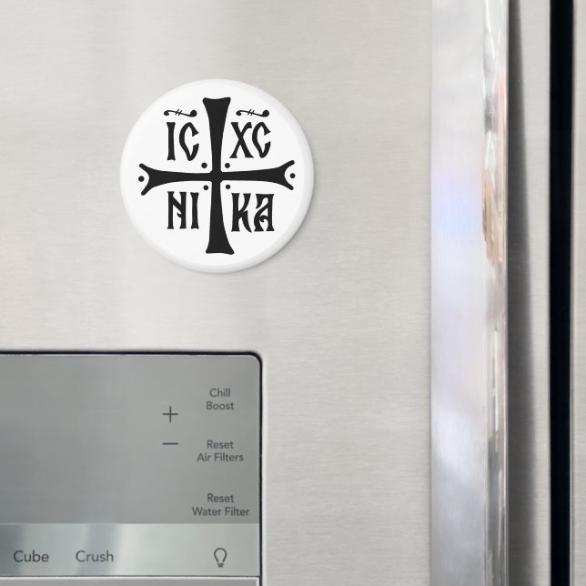 ICXCNIKA kors ortodox religion kristendom symbol Magnet (In Situ (Fridge))