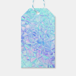 icy iridescence : presentetikett