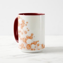 Icy Sky Blue Copper Bubble Mugg