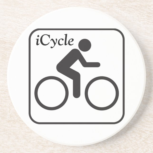 iCycle Sandstone Coaster Underlägg Sandsten (Framsidan)