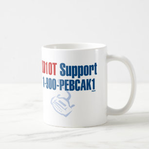 ID10T-service Kaffemugg