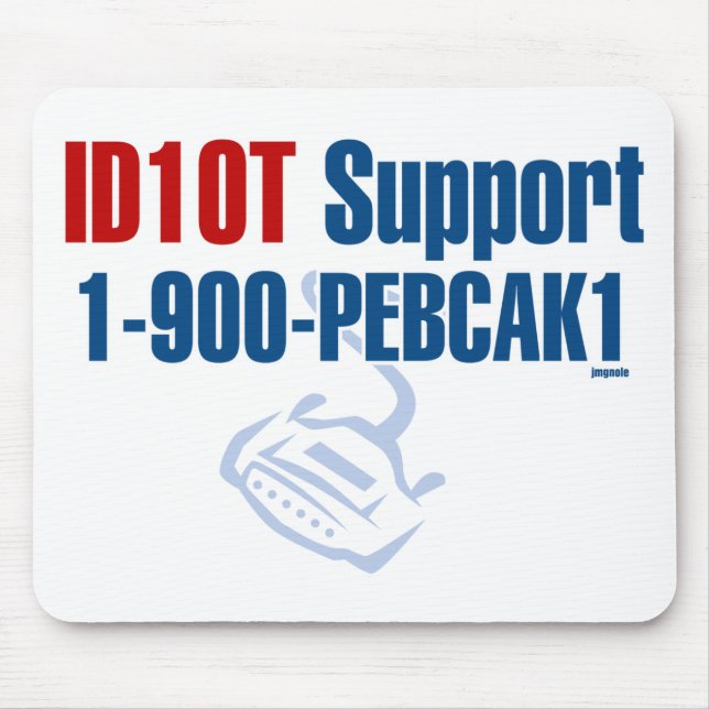 ID10T-service Musmatta (Framsidan)