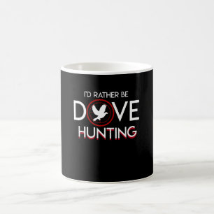 ID är ganska jakt för duvajaktduva Kaffemugg