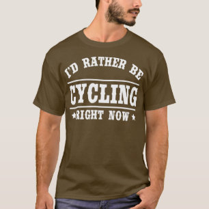 Id är snarare att cykla på ett lustigt presentatio t shirt