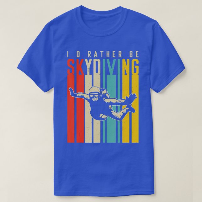 ID är snarare Skydiving T Shirt (Design framsida)