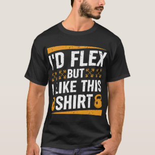 ID Flex men jag gillar den här Shirt Fitness Gym M T