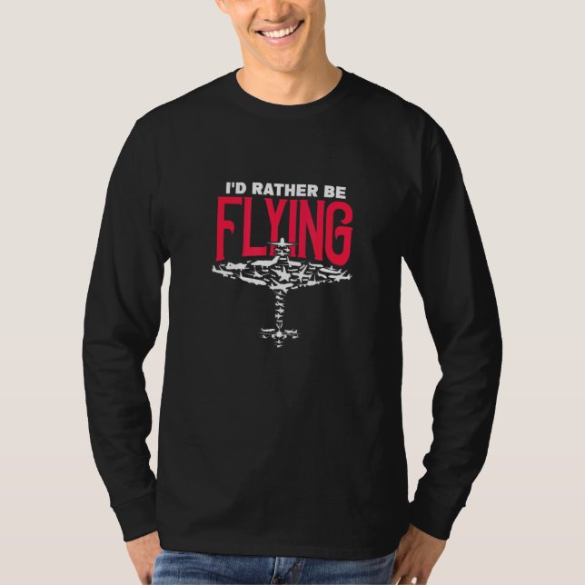 ID för flygande passion T Shirt (Framsida)
