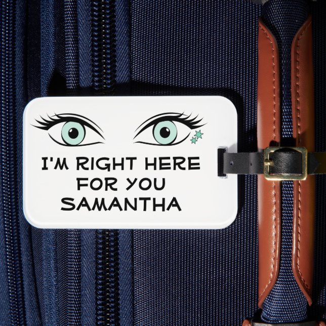 ID för spionage av Grönt Öga och Star Tattoos Bagagebricka (Framsida Insitu 4)