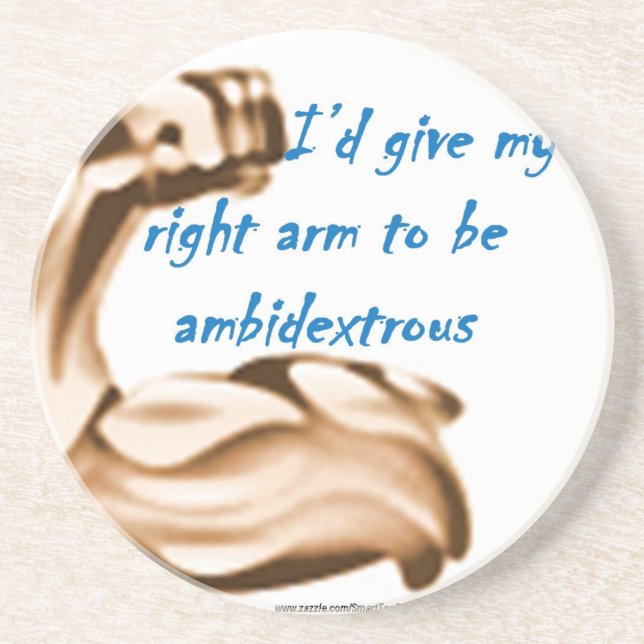 ID-ge min högra arm att vara ambidextert Underlägg (Framsidan)