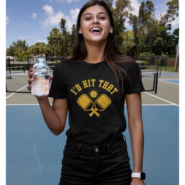 I'd Hit That Funny Woman Pickleball  T Shirt (Skapare uppladdad)