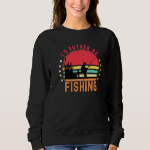 Id i stället be Fishing Vintage Retro Fisherman Fl T Shirt