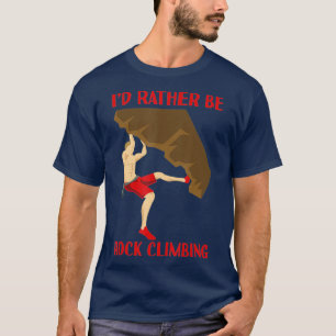 ID i stället för att vara Sten vid klättring T Shirt