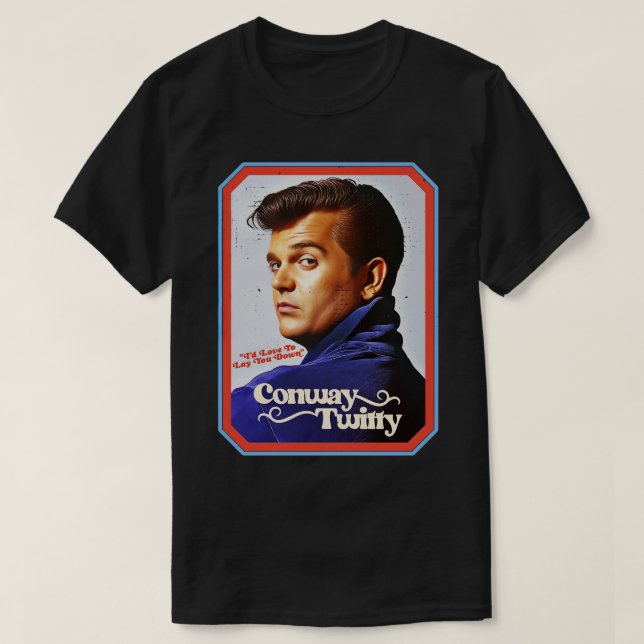 ID Kärlek för att Ljuga dig nere T Shirt (Design framsida)