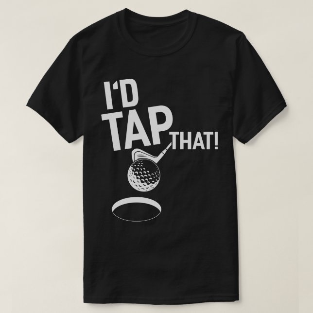 ID-knapp som Golf T Shirt (Design framsida)