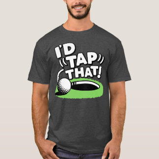 ID-knapp som Golf T Shirt