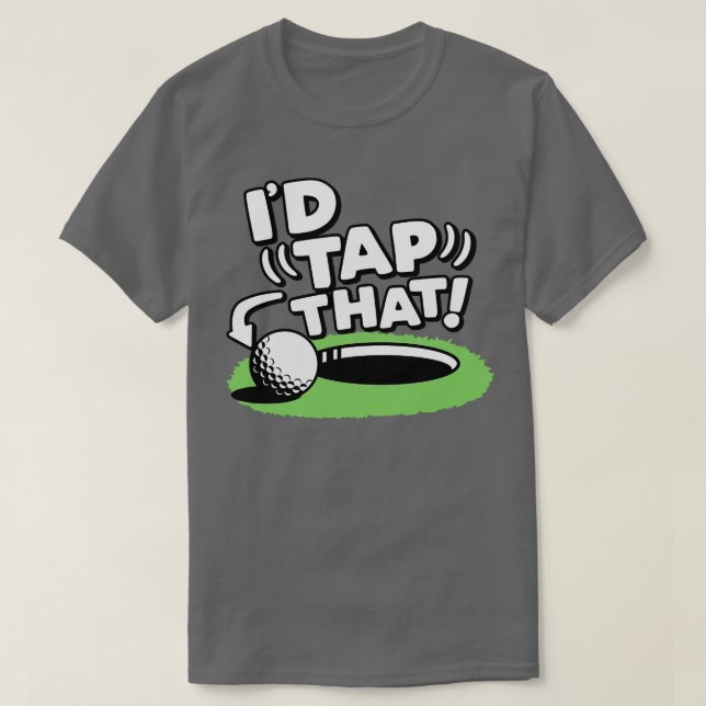 ID-knapp som Golf T Shirt (Design framsida)