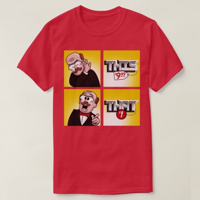 ID köper det för en dollar T Shirt (Design framsida)