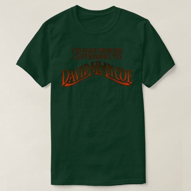 ID lyssnar i stället till Coe T Shirt (Design framsida)