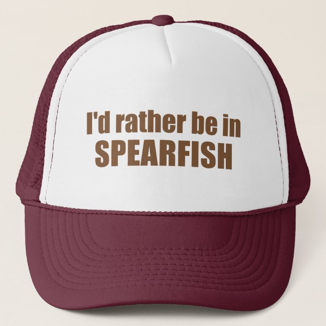 I'd Rather Be In Spearfish South Dakota Keps (Framsida)