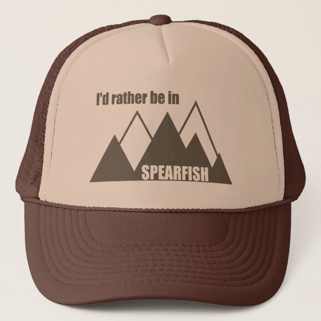 I'd Rather Be In Spearfish South Dakota Mountain Keps (Framsida)