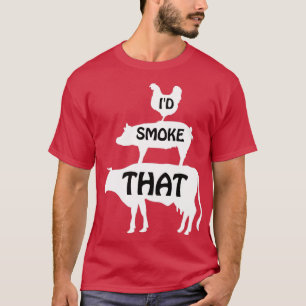 ID röker ogräs T Shirt