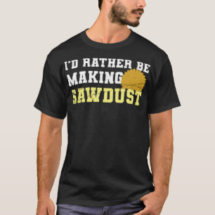 ID: Skapar Sawdust-skjorta för lastbil-gosskjorta T Shirt