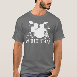 ID Slå hat Drummer Drummer T Shirt